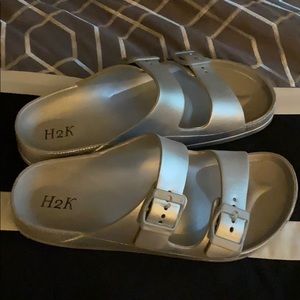 Silver EVA Slides